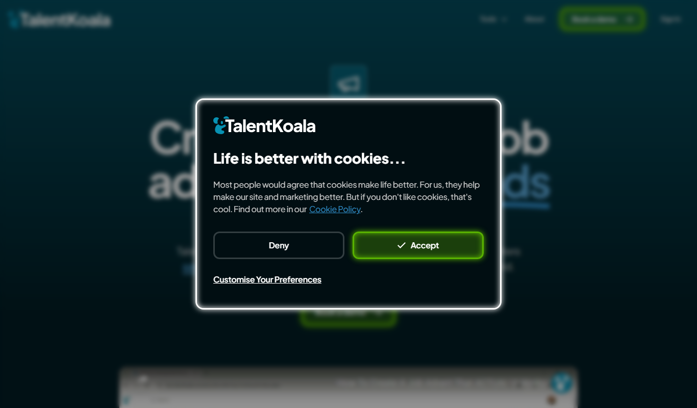 AdBuilder AI app screenshot