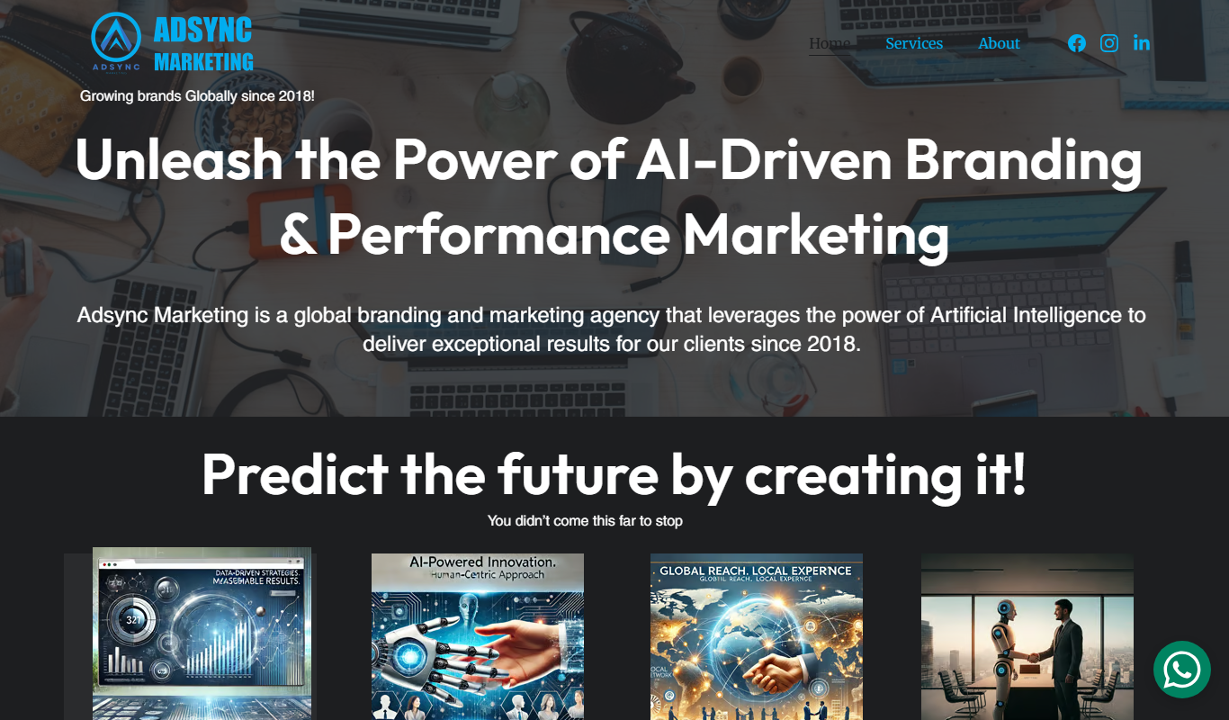 AdSync: AI Digital Marketing Solutions app screenshot