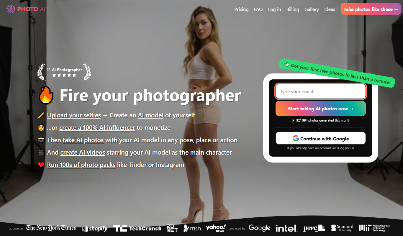 AI Photo Generator | Photo AI app screenshot