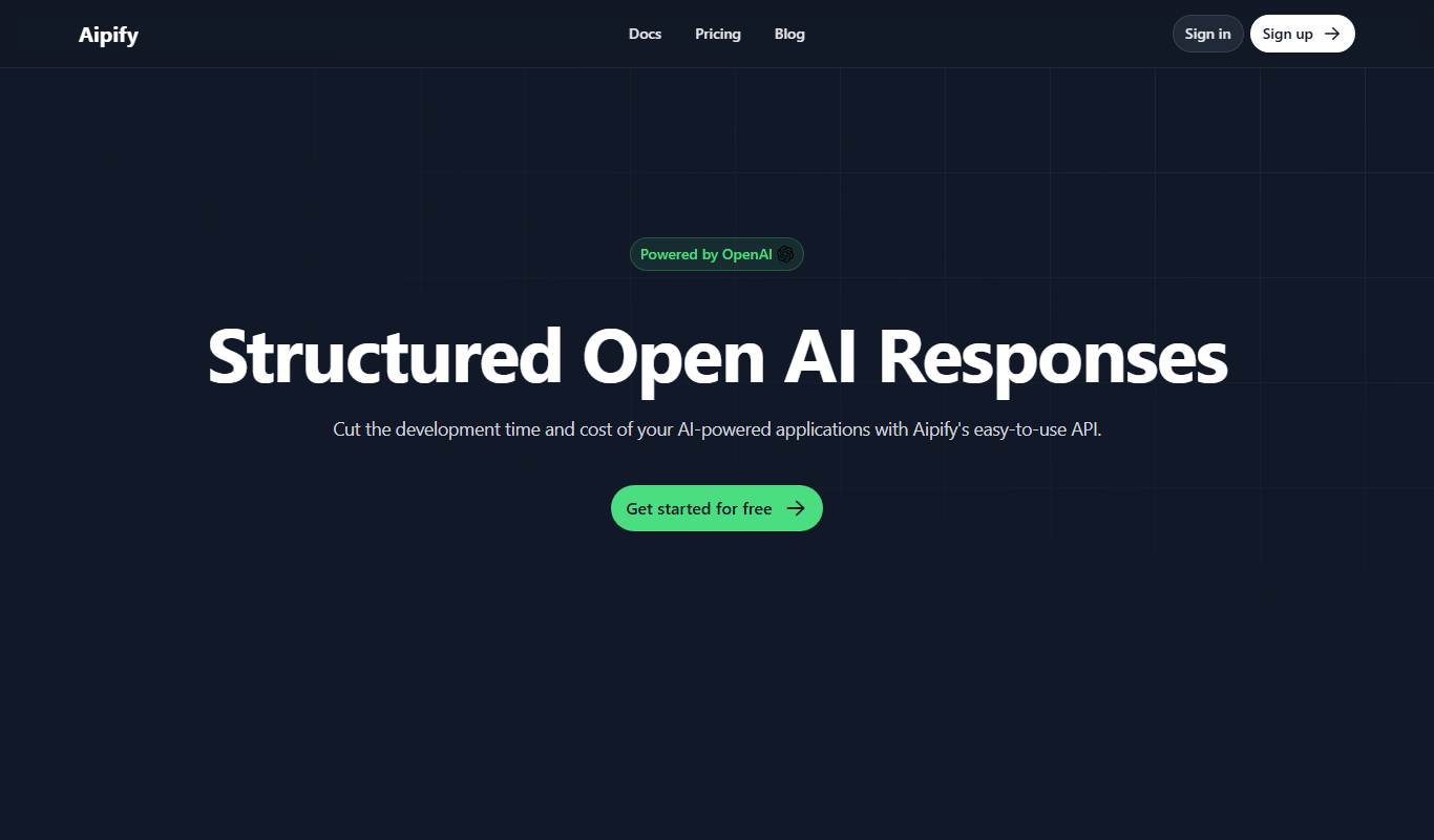 Aipify app screenshot