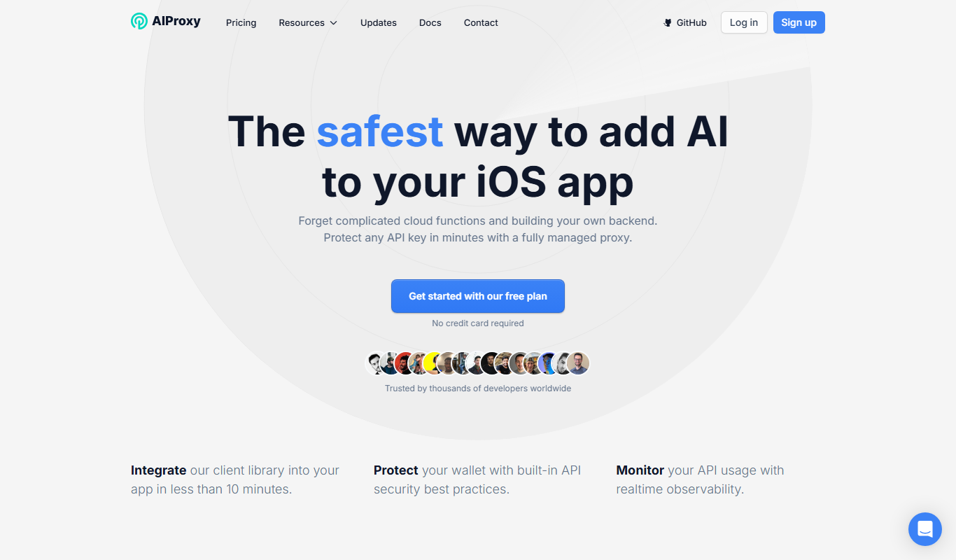 AIProxy app screenshot