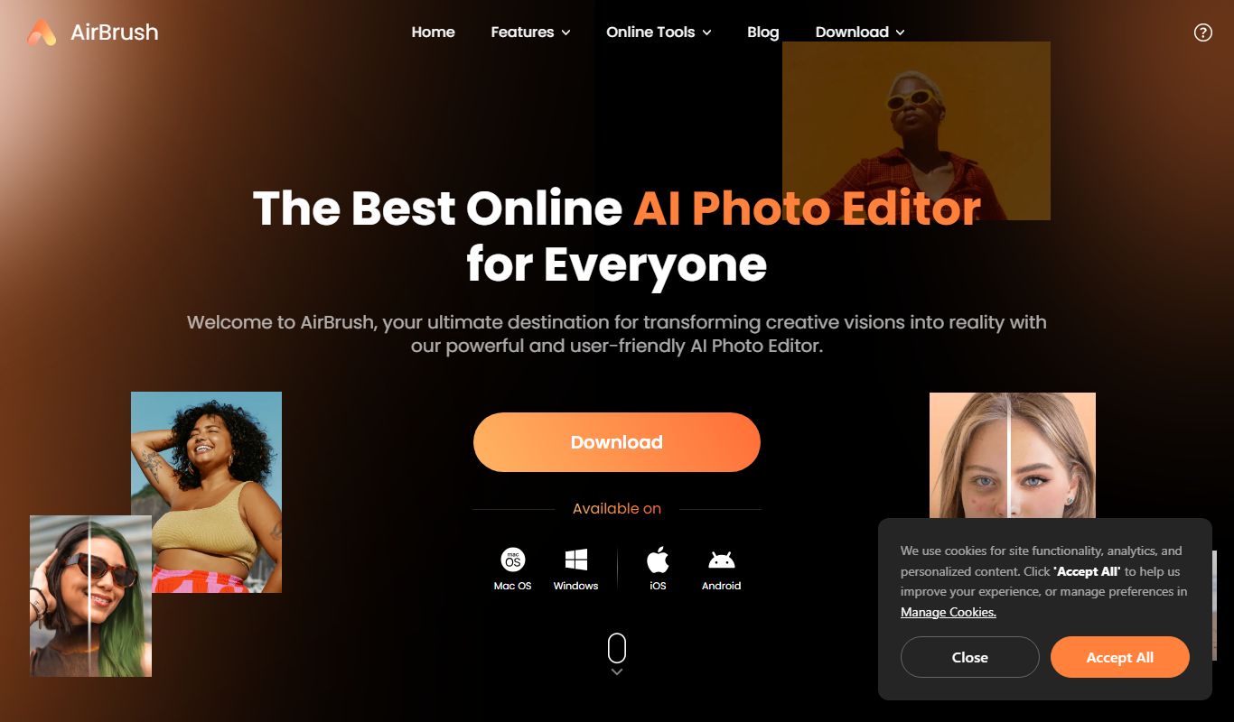 airbrush.com app screenshot