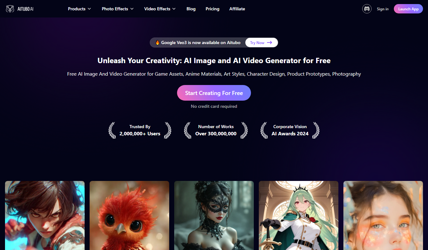 Aitubo app screenshot