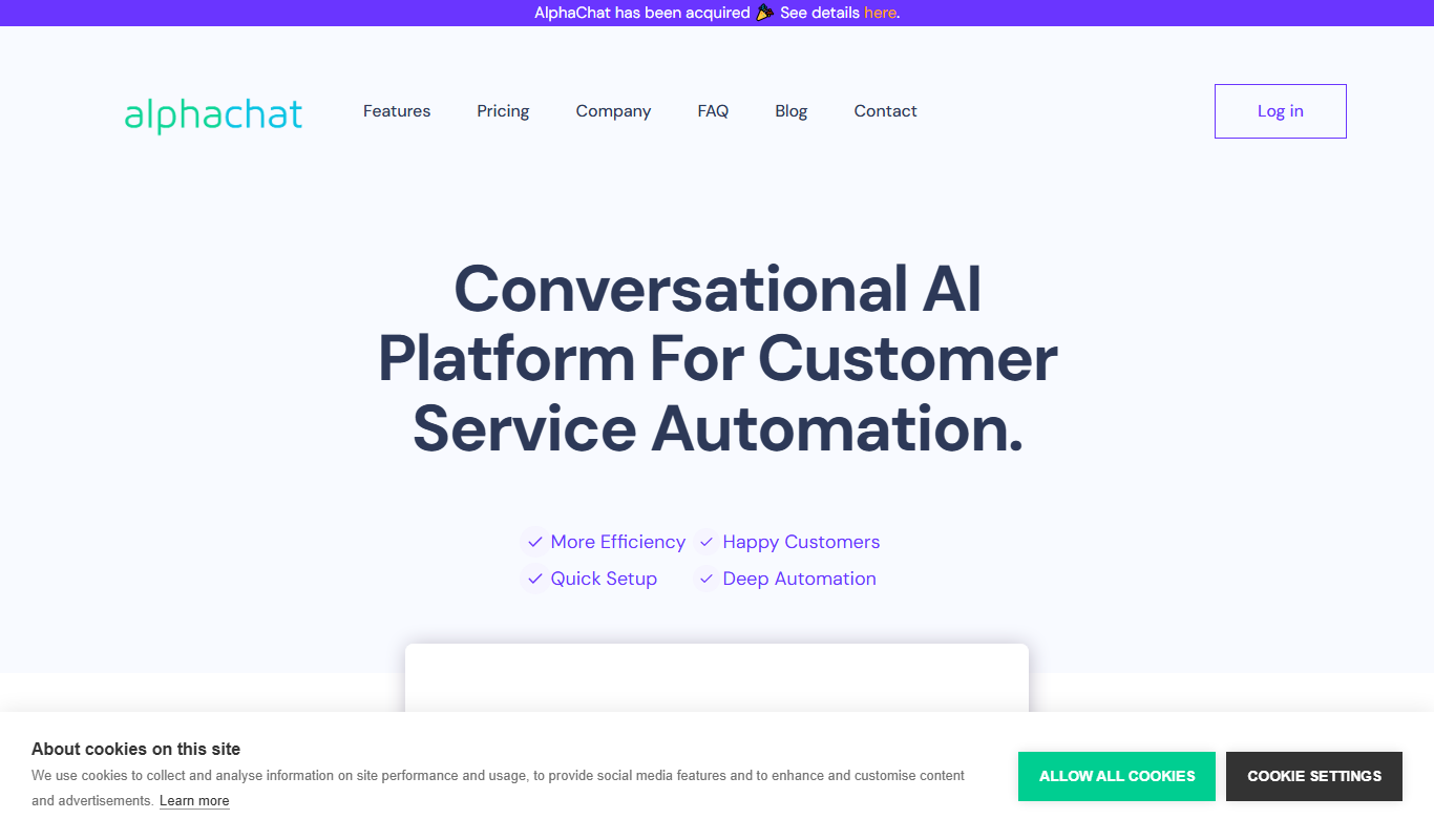 AlphaChat app screenshot