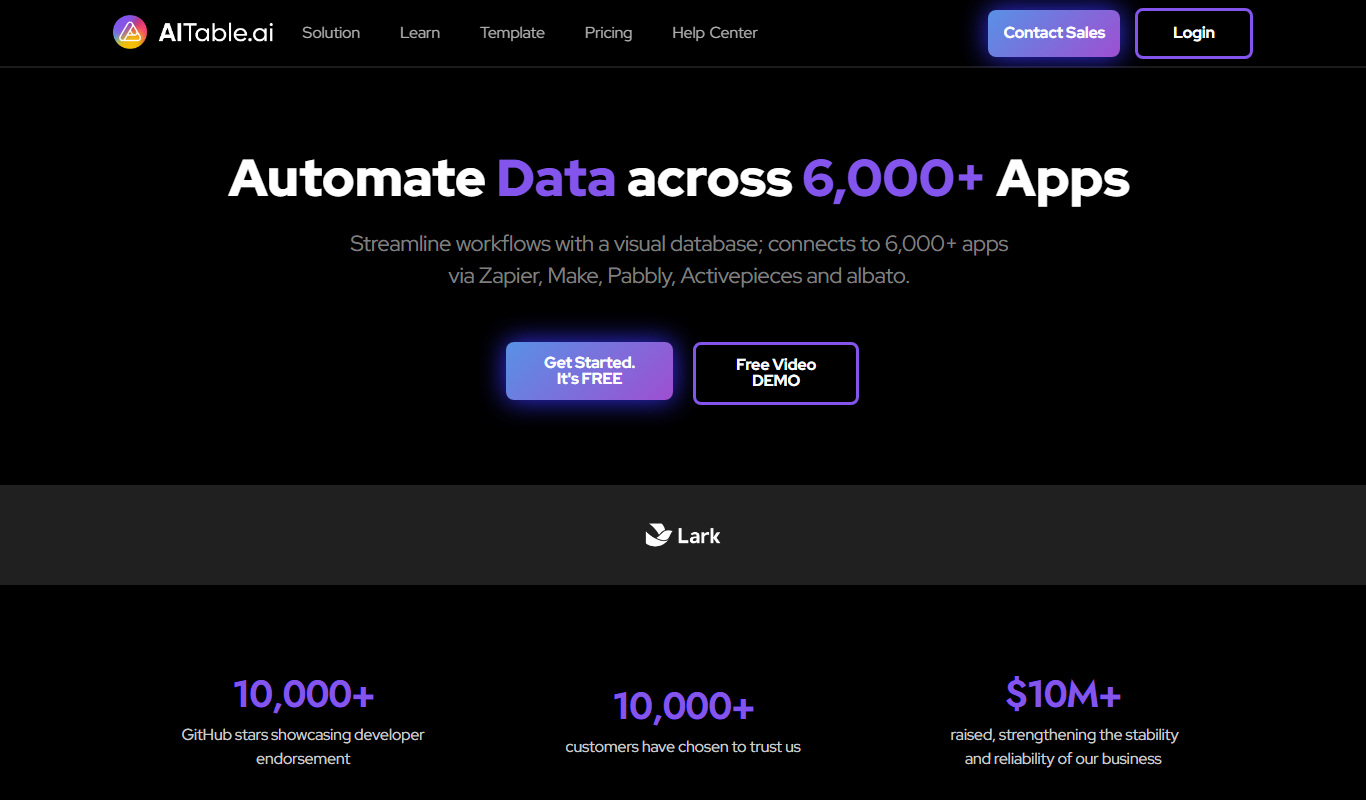 AlTable.ai: No-code Al Agents Builder app screenshot