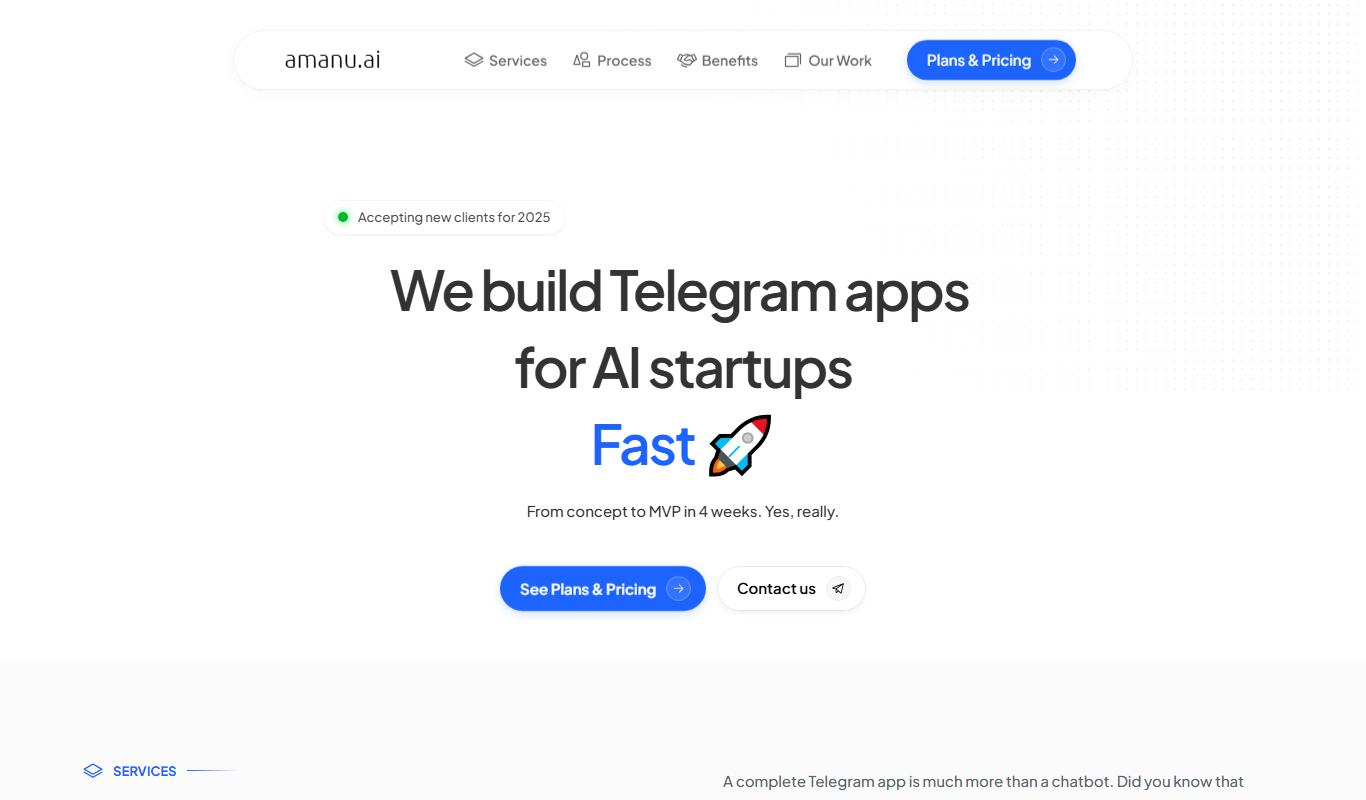 ️ Amanu app screenshot