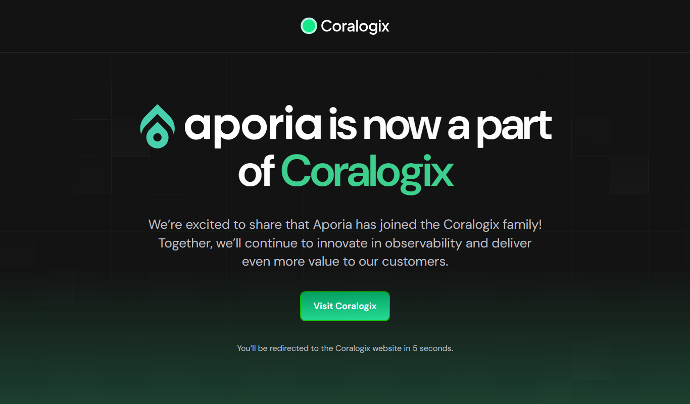 aporia.com app screenshot