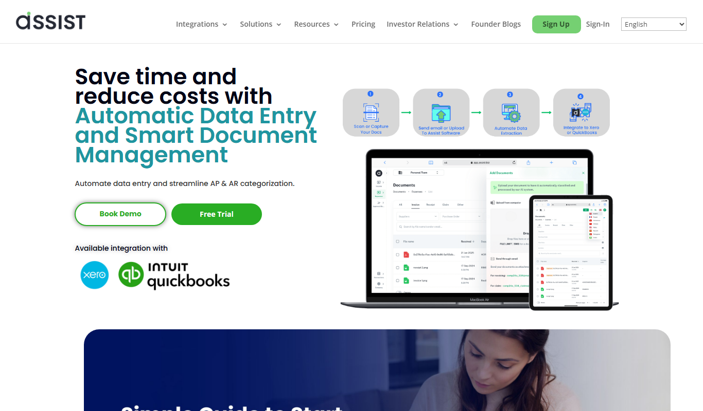 ASSIST Biz app screenshot