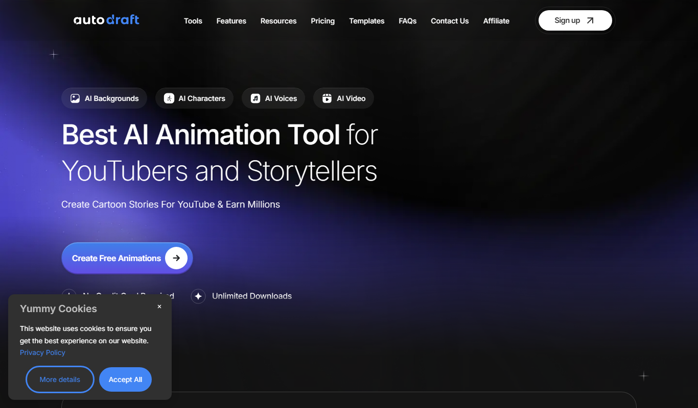 AutoDraft app screenshot