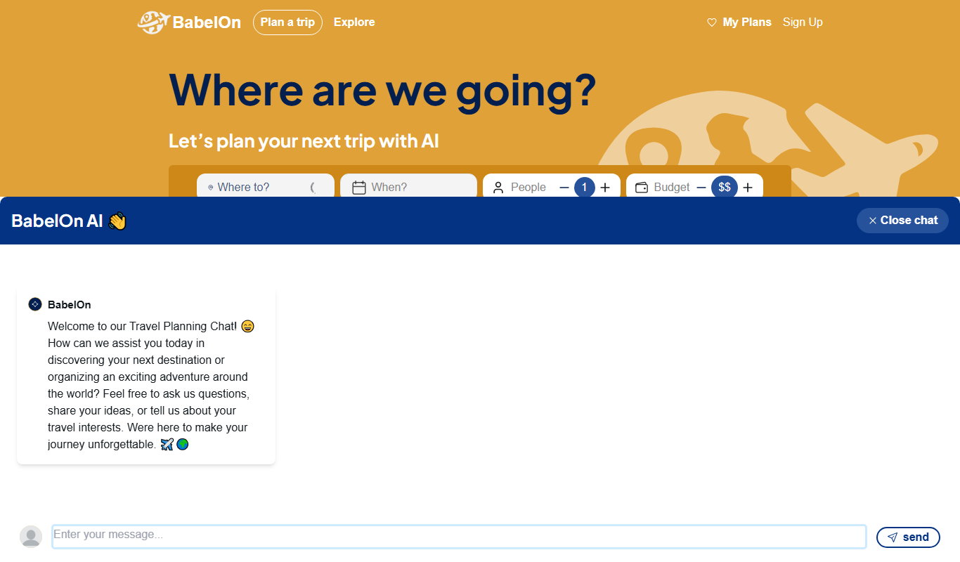 BabelOn app screenshot