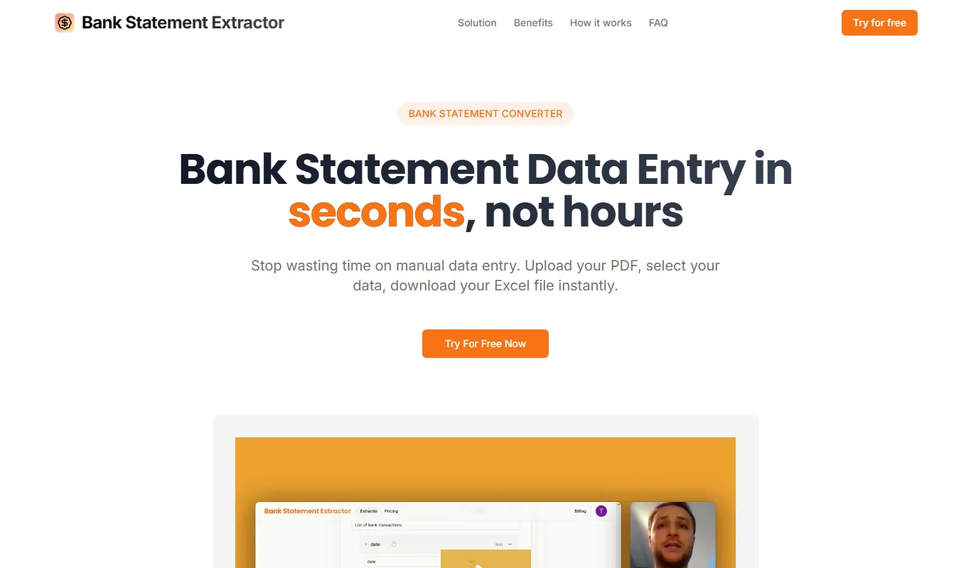 Bank Statement Extractor - Automated Financial Data Extraction Tool
