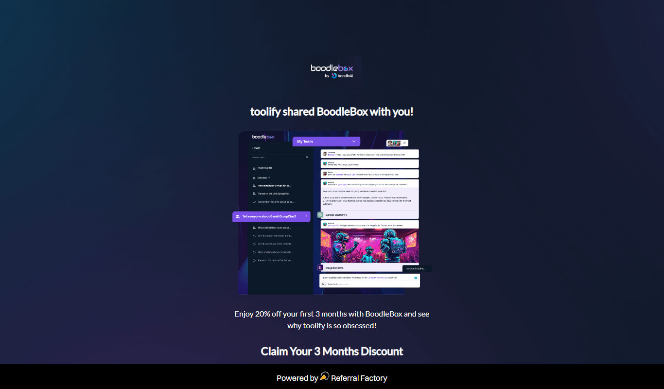 BoodleBox app screenshot