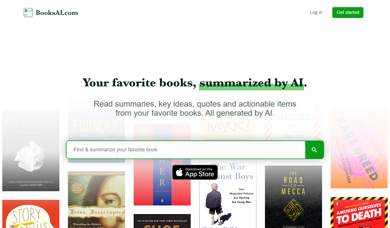 Booknotes app screenshot