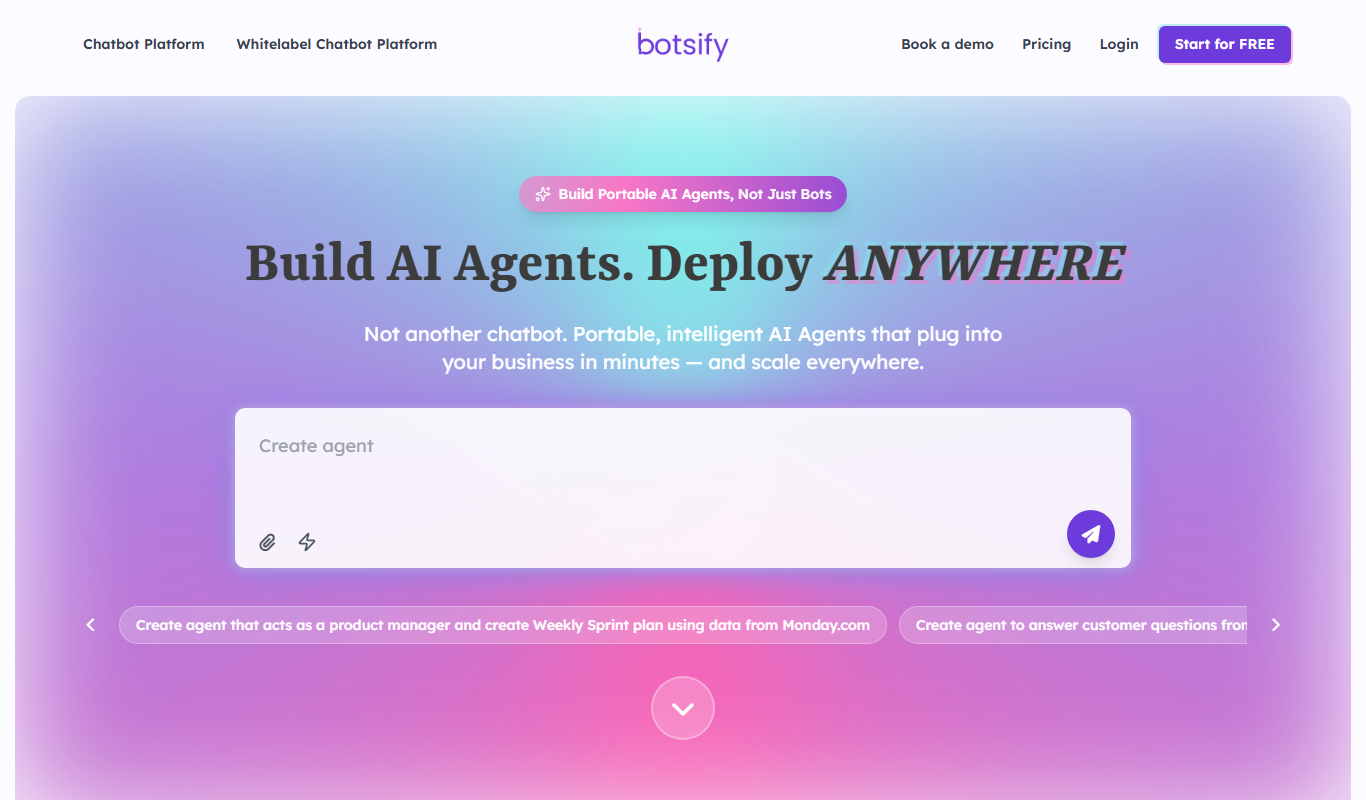 Botsify app screenshot