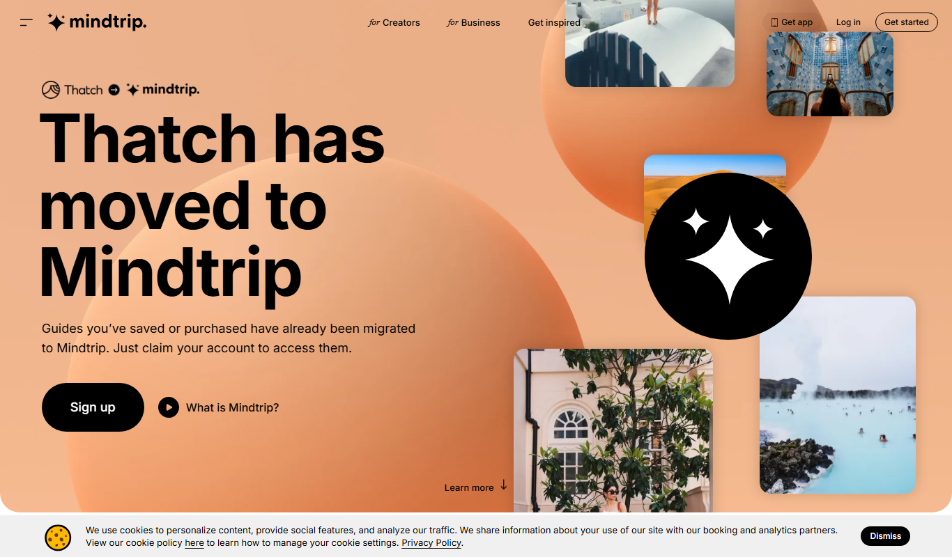 Buy, Sell and Discover Unique Travel app screenshot
