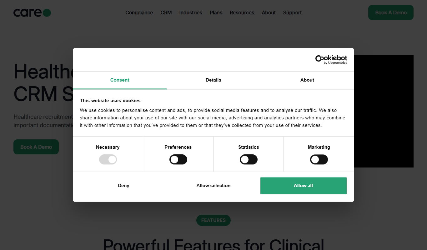 Careo AI app screenshot