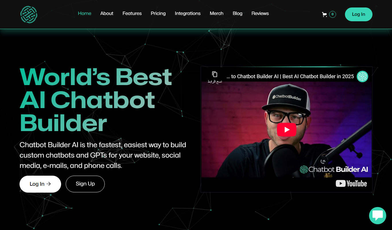 ChatbotBuilder.AI app screenshot
