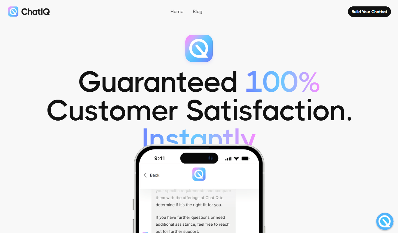ChatIQ app screenshot