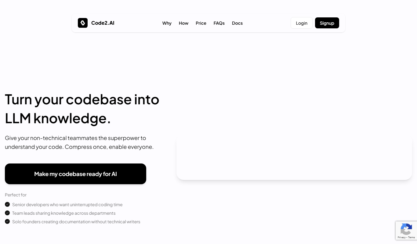 Code2.AI app screenshot