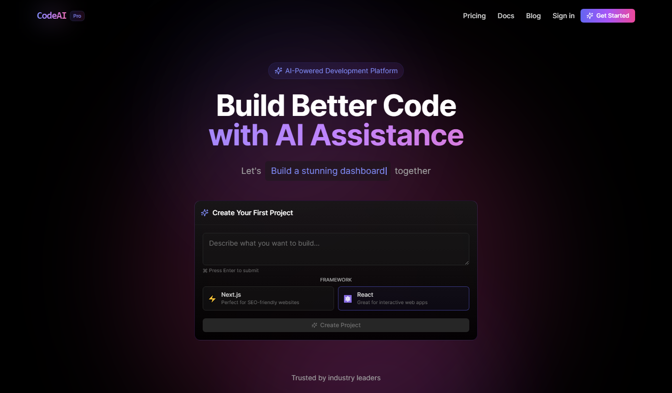 CodeAI app screenshot