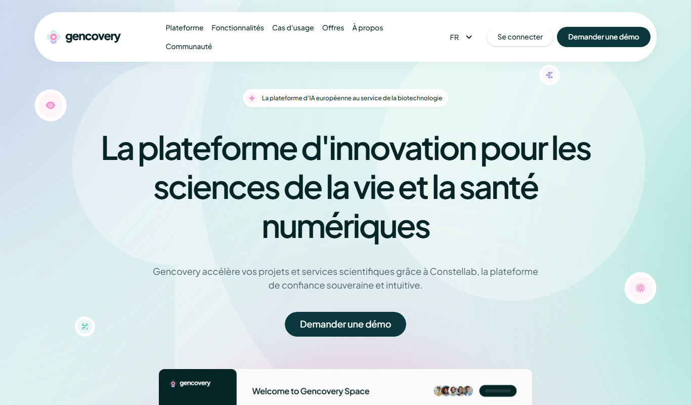 Constellab app screenshot