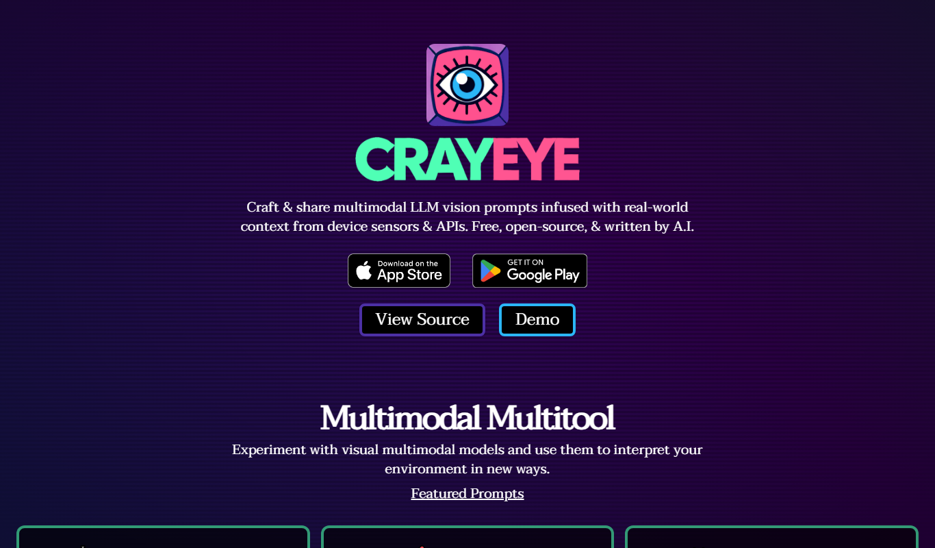 CrayEye app screenshot