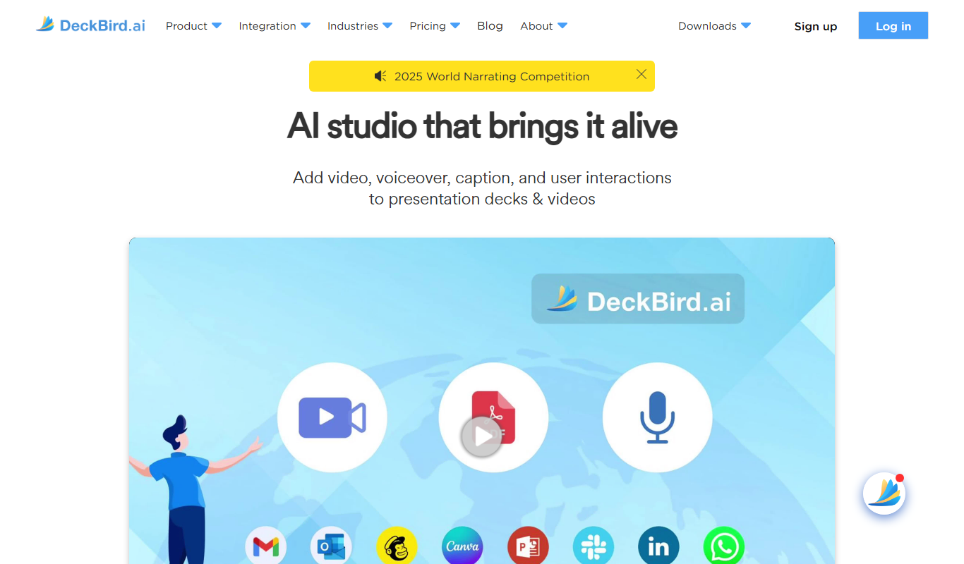 DeckBird.ai app screenshot