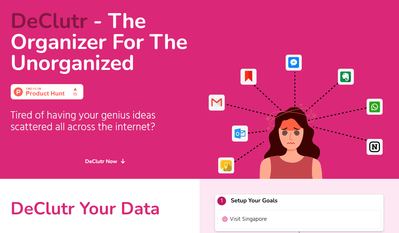 DeClutr.ai app screenshot