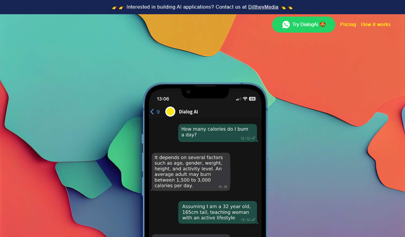 DialogAi app screenshot