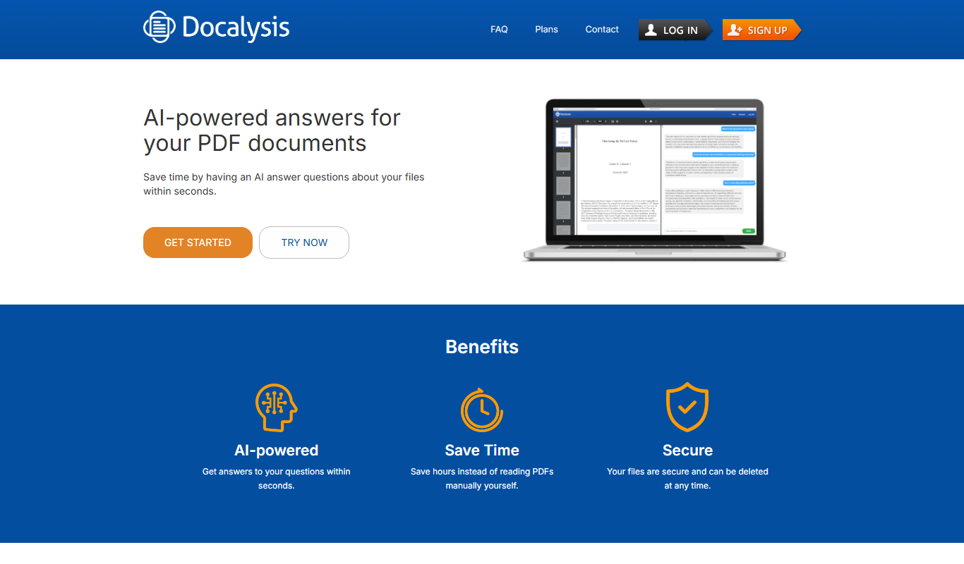 Docalysis app screenshot