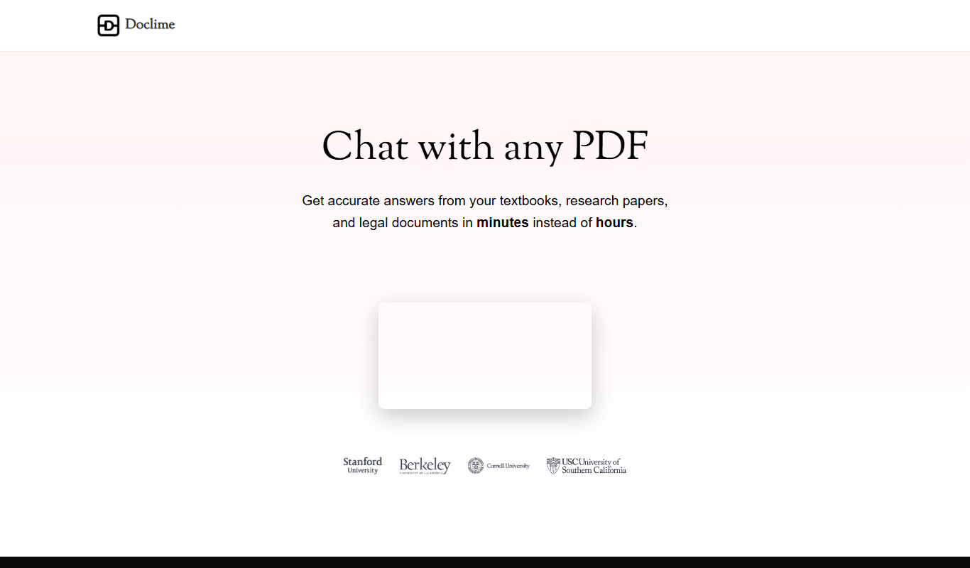 Doclime app screenshot