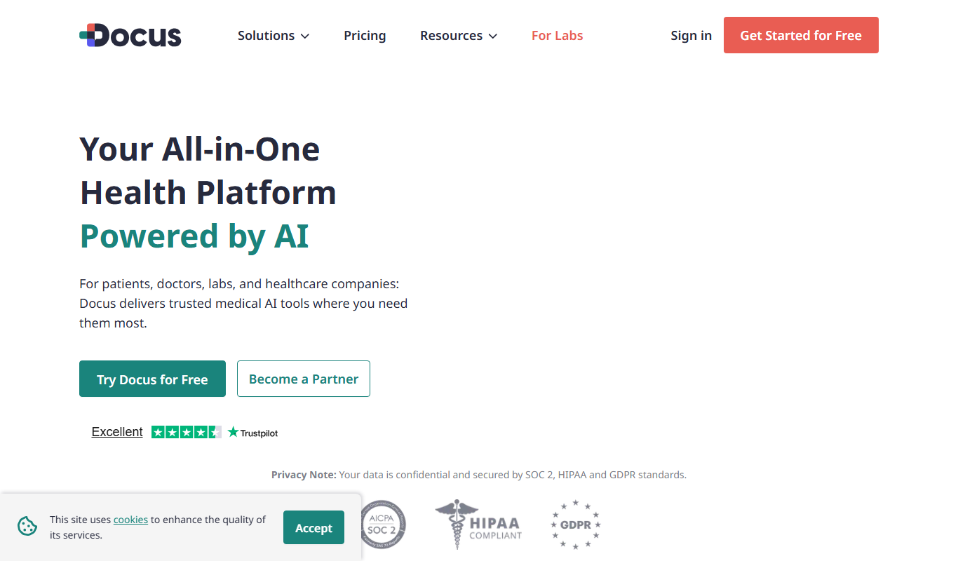 Docus.ai app screenshot