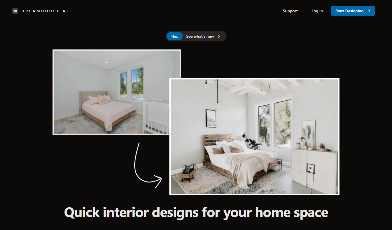 Dreamhouse AI app screenshot