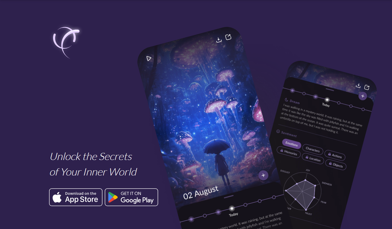 Dreamseer app screenshot