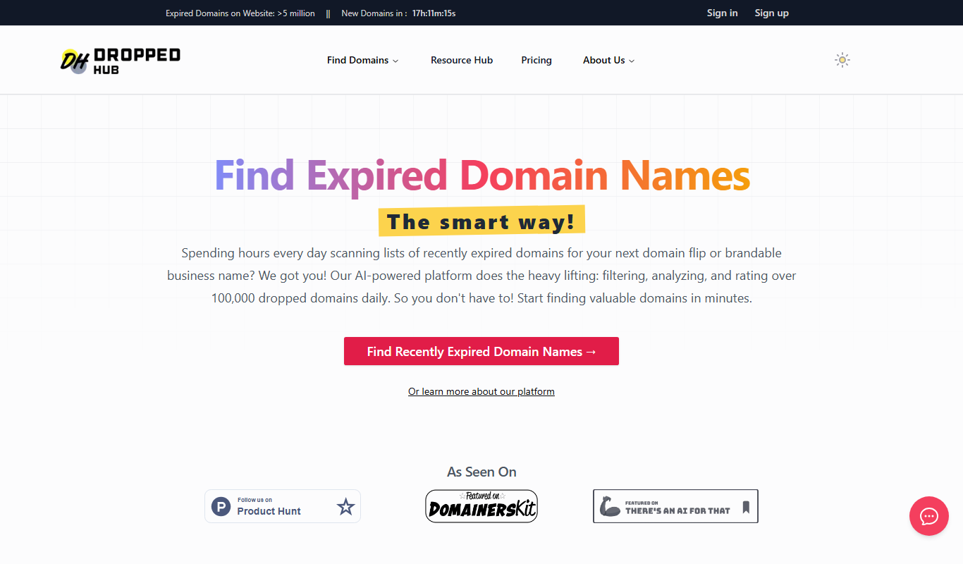 Screenshot of Dropped Hub dropshipping platform interface