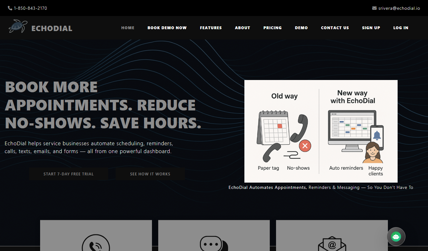 EchoDial app screenshot