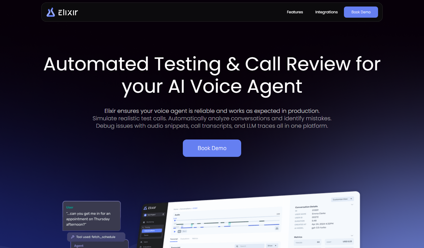 Elixir app screenshot