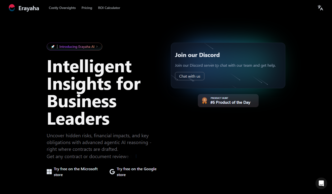 Erayaha.AI app screenshot