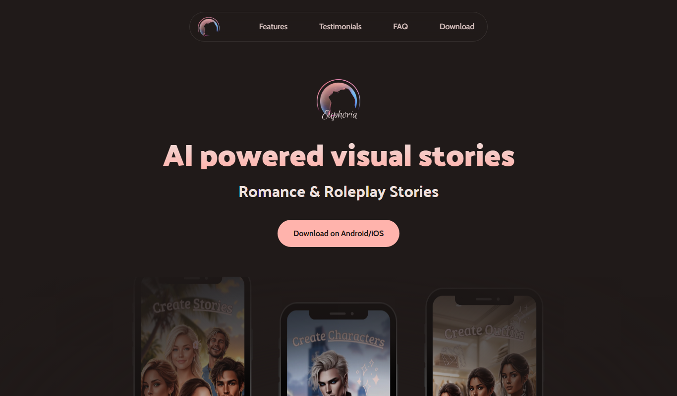Euphoria Stories app screenshot