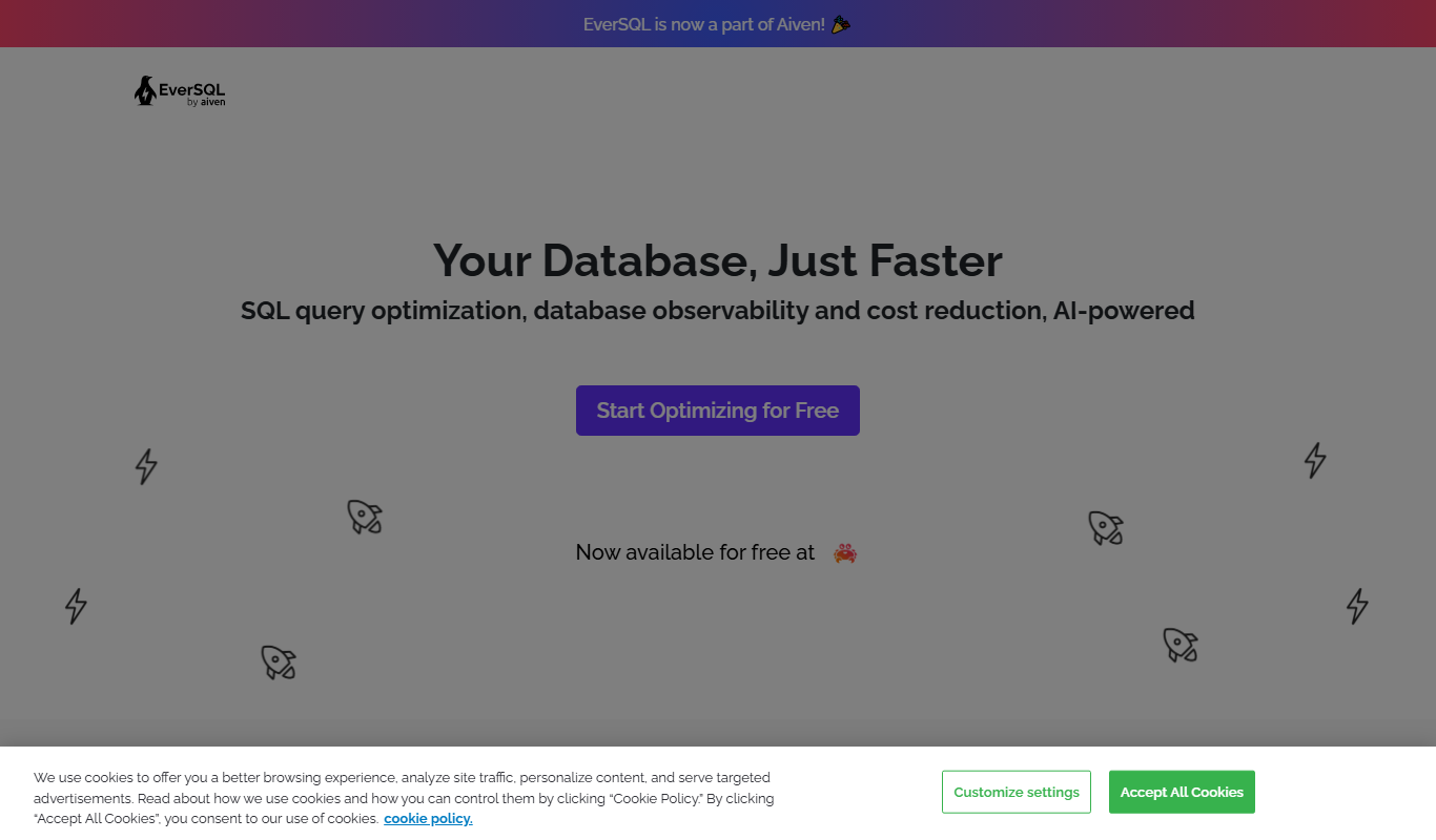 EverSQL app screenshot