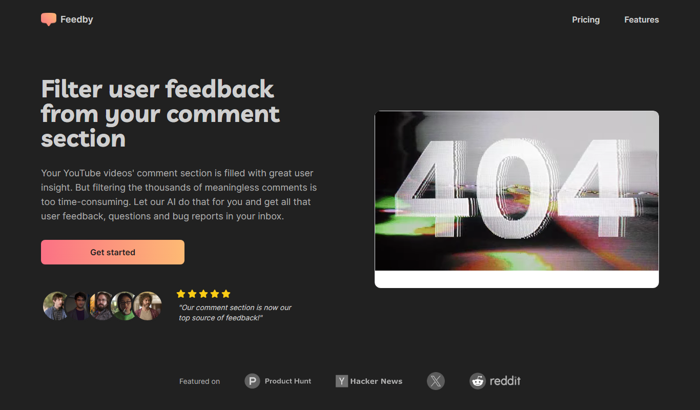 Feedby app screenshot