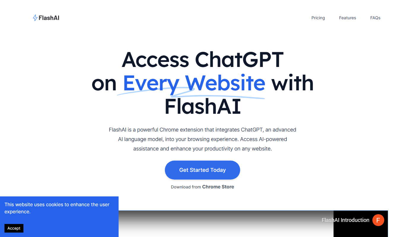 FlashAI app screenshot