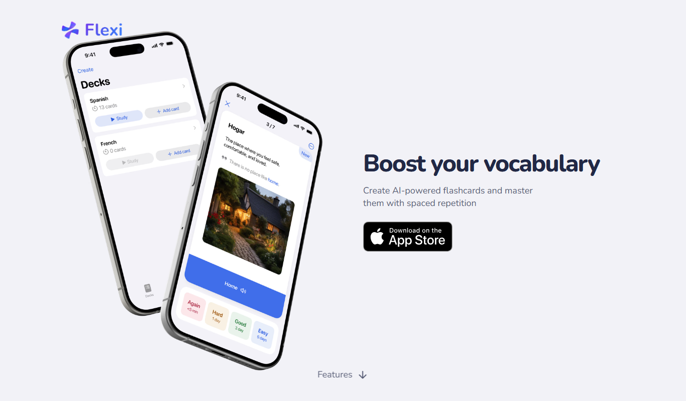 Flexi app screenshot