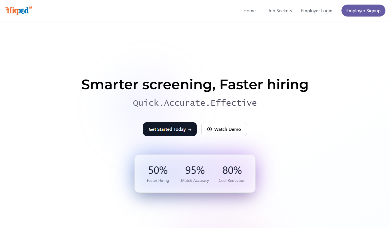 Screenshot of the Flipped.ai interface
