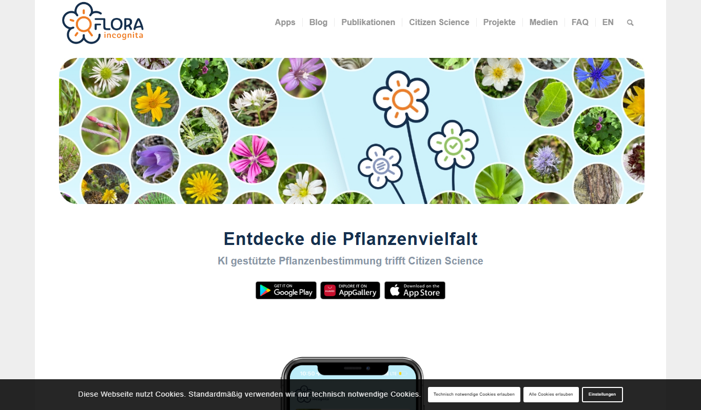 floraincognita.de app screenshot