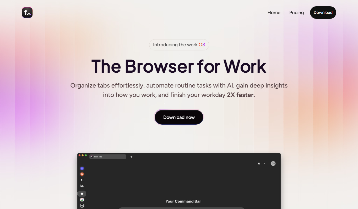 Floutwork app screenshot