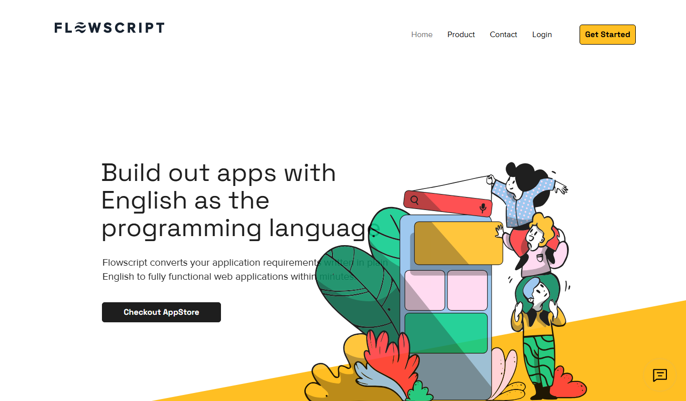 Flowscript.AI app screenshot