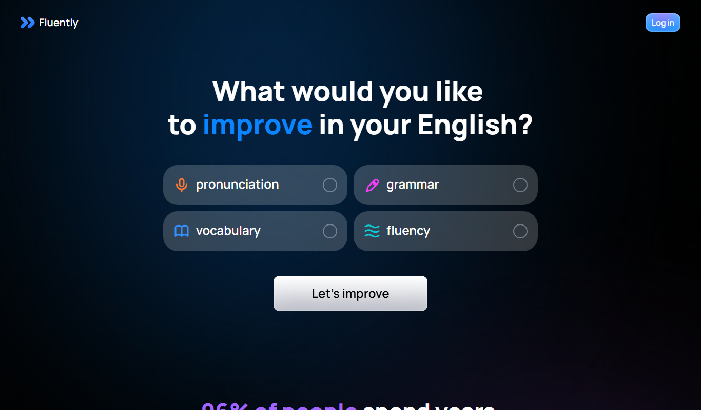 Fluently AI app screenshot