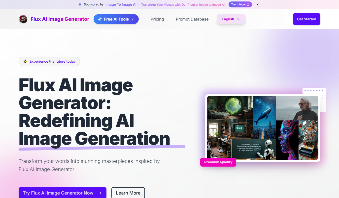 Flux Image AI app screenshot