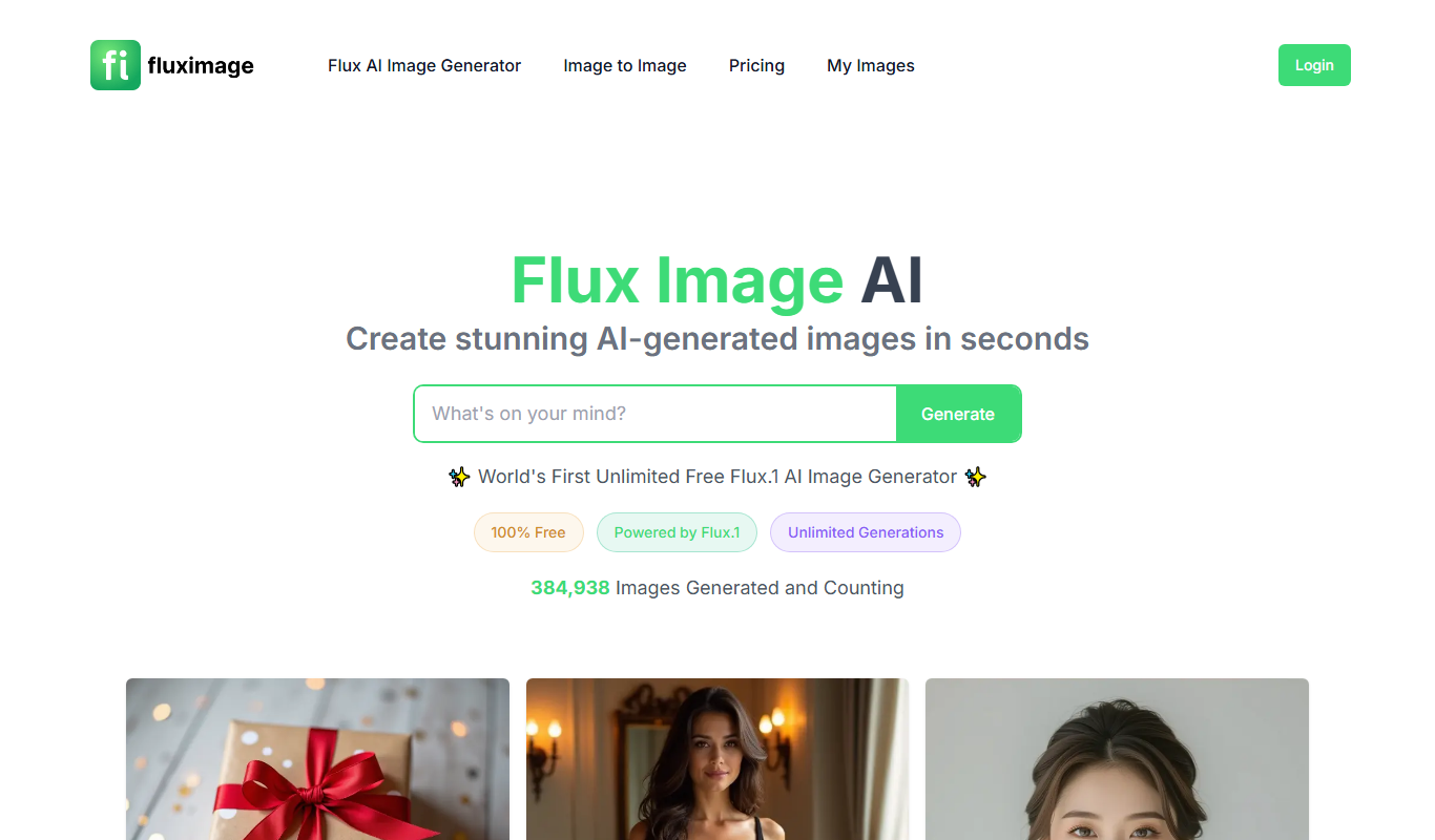 Flux Image app screenshot